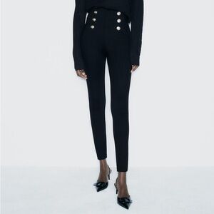 Zara Black Leggings. Size XS